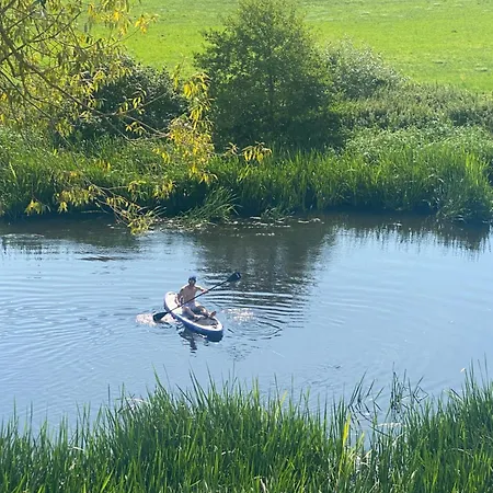 아파트 Idyllische In Mossendorf 부르크레겐펠트