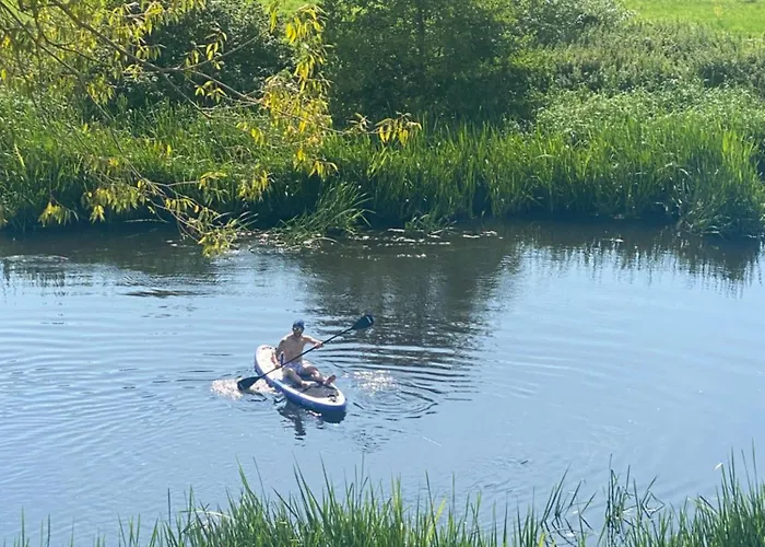 شقة Idyllische In Mossendorf بورغلنغنفلد